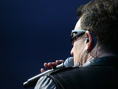 man singing 