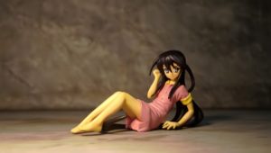relaxed young girl